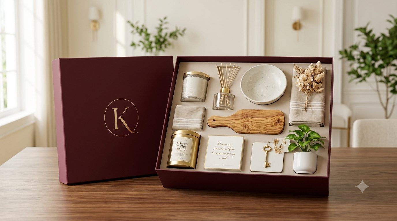 Festive gift tray